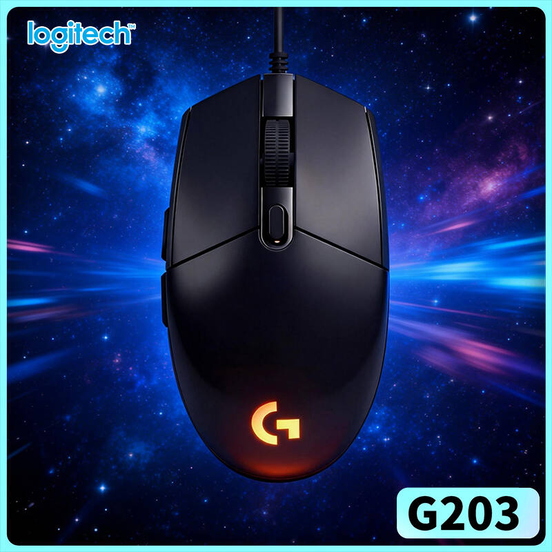 Logitech Mouse G203 - Logitech G203 LIGHTSYNC Przewodowa Mysz Gamingowa