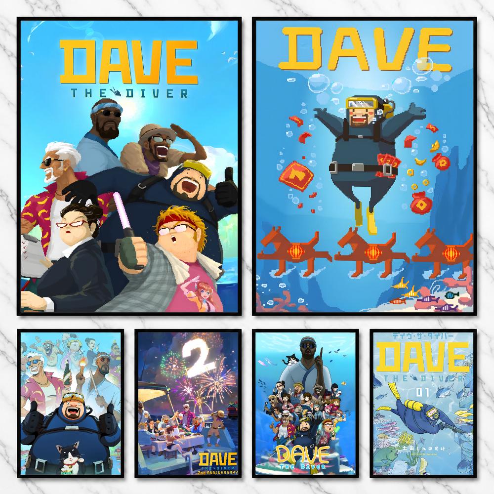 Plakat z motywem „Dave, nurkow – Office Quest recenzja i cena