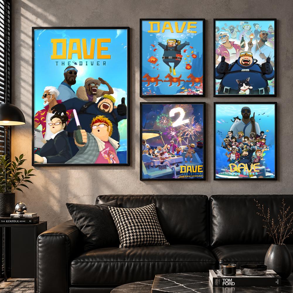 Plakat z motywem „Dave, nurkow – Office Quest recenzja i cena
