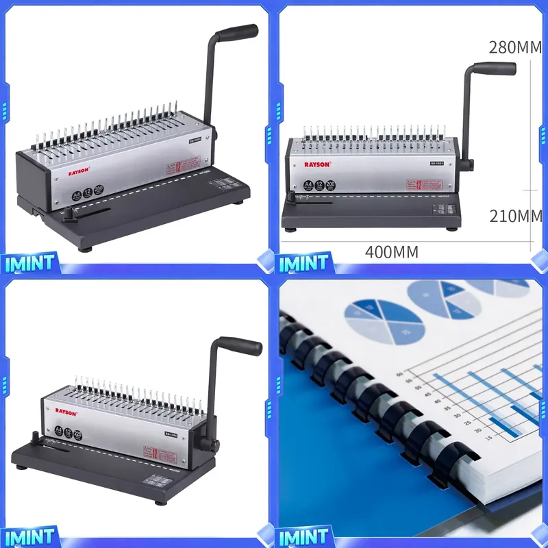 Bindownica grzbietowa Rayson S – Binding Machine Comb recenzja i cena
