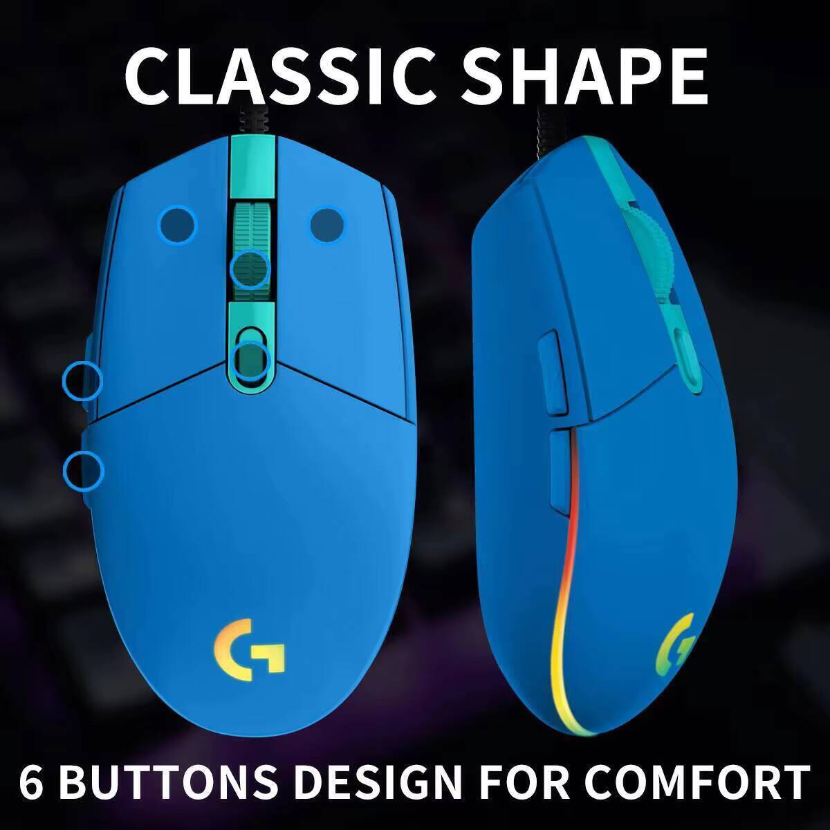 Logitech G203 LIGHTSYNC Przewo – Logitech Mouse G203 recenzja i cena