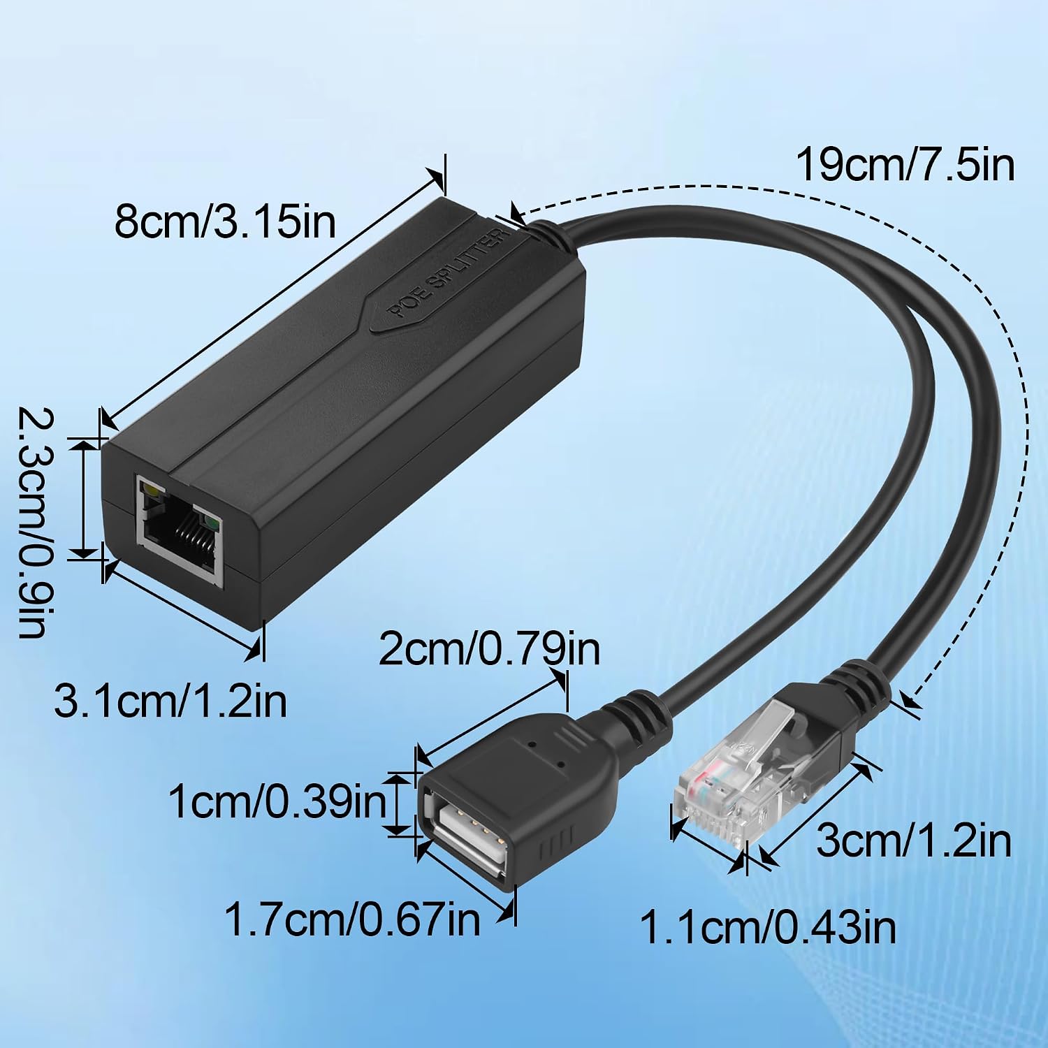 Rozdzielacz PoE 5V 2.4A USB Ty – Power Over Ethernet recenzja i cena