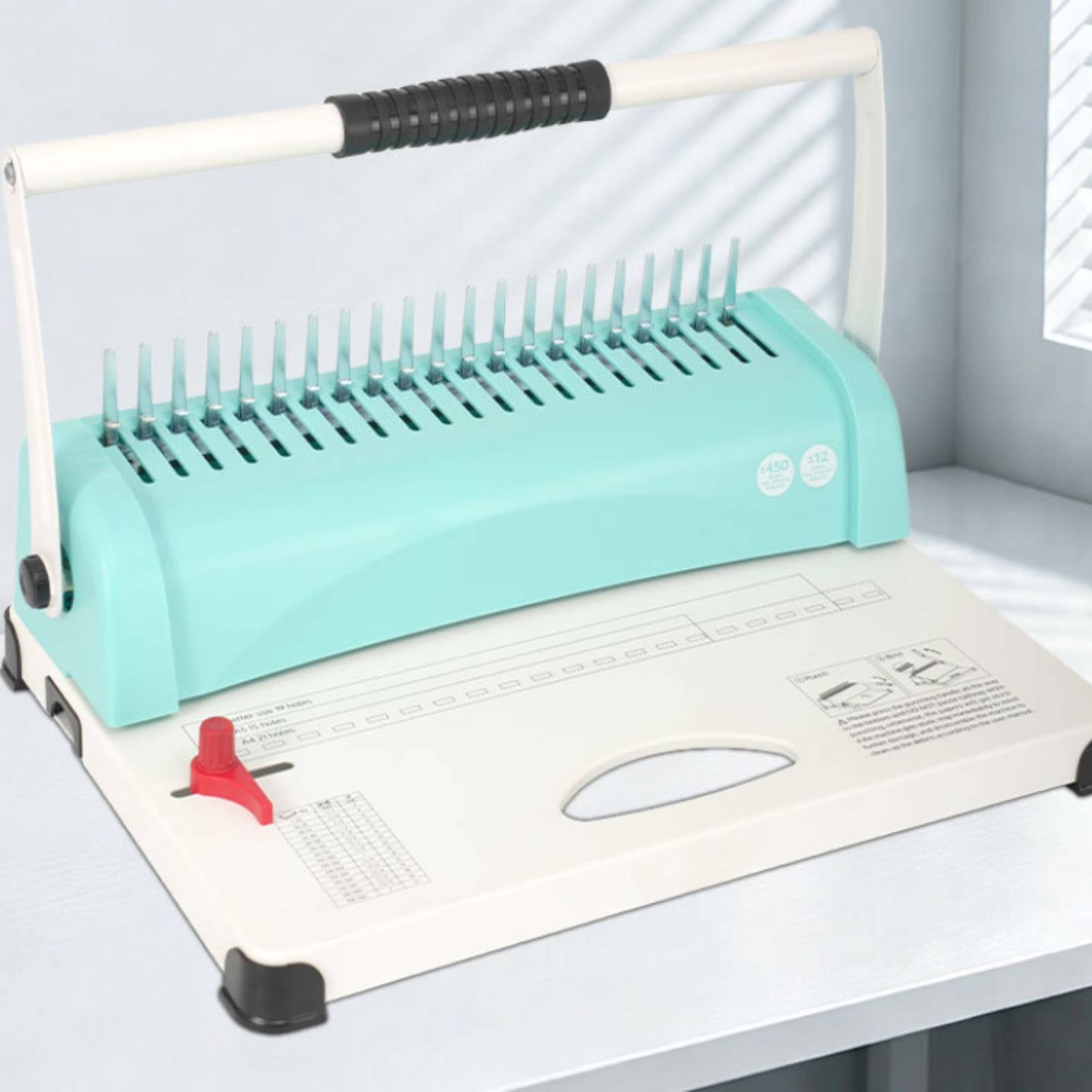 Przenośna, łatwa w obsłudze ma – Binding Machine Comb recenzja i cena