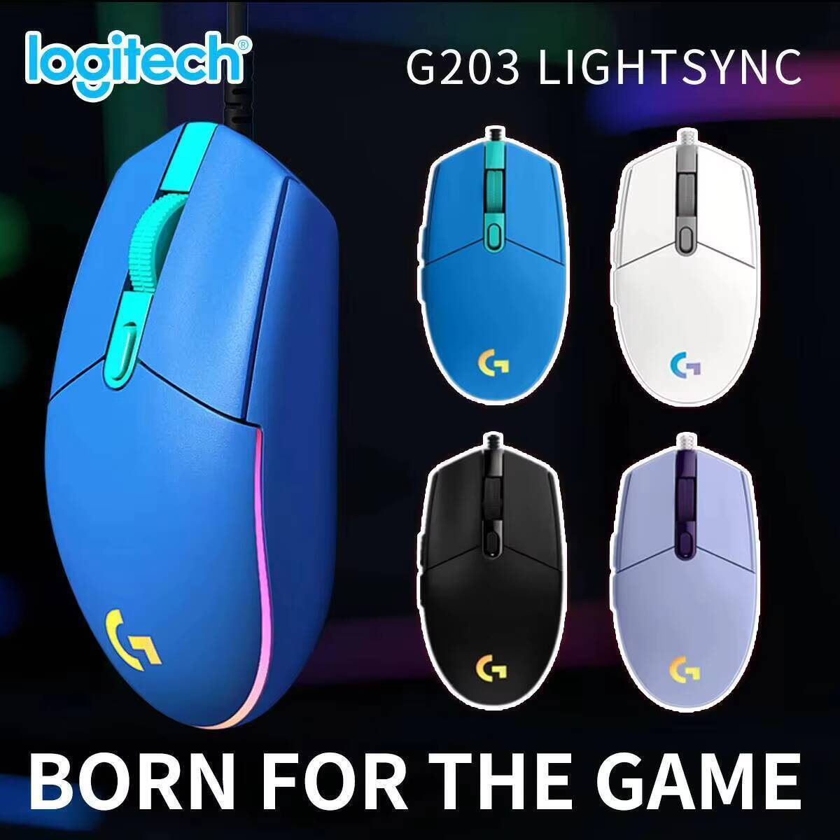 Mysz gamingowa Logitech G203,  – Logitech Mouse G203 recenzja i cena