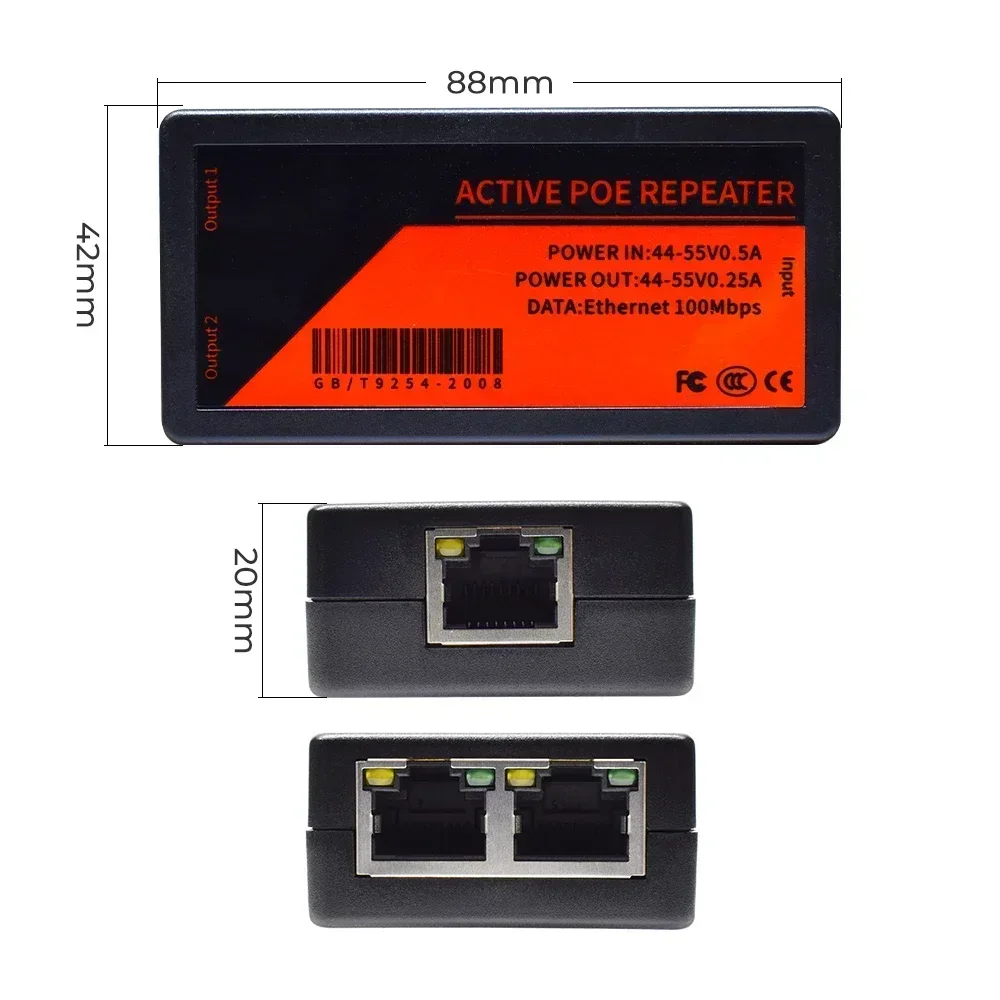 Przedłużacz PoE z 1 do 2 porta – Power Over Ethernet recenzja i cena